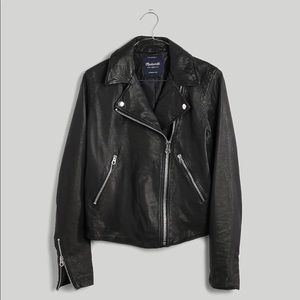 The Washed Leather Motorcycle Jacket